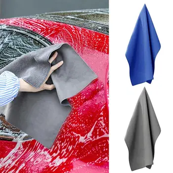 Полотенце для мытья автомобиля, Бархатная супер впитывающая двусторонняя ткань для чистки автомобиля, Универсальная Автоматическая детализация, Средства для чистки автомобилей, Инструменты