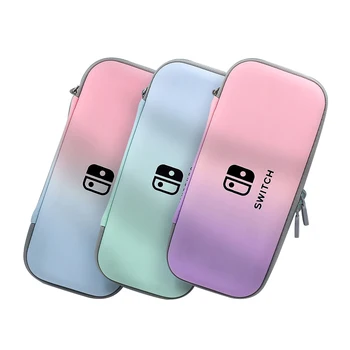 Портативная сумка для переноски Nintendo Switch, жесткий чехол EVA Box с отделениями для карт для игровой консоли Switch и аксессуаров