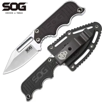 Портативные ножи SOG Outdoor Knife Field Survival Equipment Mini K Sheath
