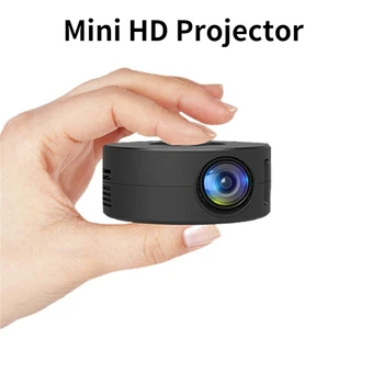 Портативный Проектор 1080P HD LED Домашний Медиаплеер Аудио Портативные Проекторы 320X180 Пикселей Поддерживает USB Детский проектор