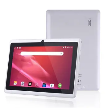 Портативный размер планшета 7-дюймовый планшет для Allwinner A33 Tablet PC 512 МБ + 4 ГБ для Android 4.4 Quad Core Q88 Kids PAD