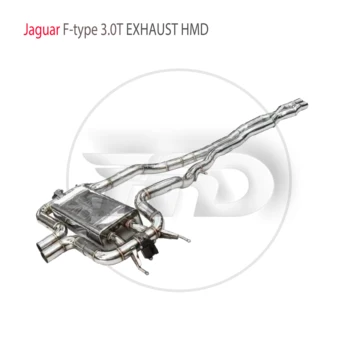 Производительность выхлопной системы из нержавеющей стали HMD Catback Подходит для модификации Jaguar F-type 3.0T Auto