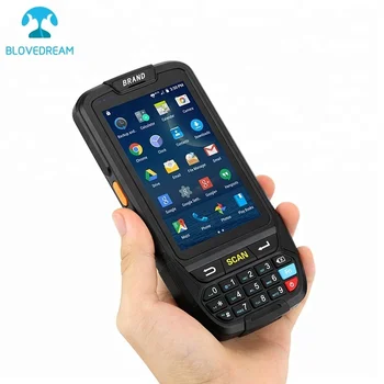 промышленный сканер для ПК Android телефон портативный терминал передачи данных карманный компьютер беспроводной лазерный 2d сканер QR-штрих-кода