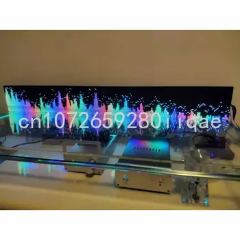 Профессиональное Полноцветное Управление Звуком RGB Пульт Дистанционного управления Дисплей музыкального спектра KTV Rhythm Light 160 Режим Новый продукт 4xP5 P4