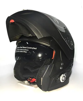 разноцветный мотоциклетный шлем Bluetooth с гарнитурой внутренней связи Bluetooth для гонщиков