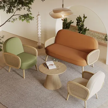 Роскошные кресла для отдыха в гостиной Для взрослых, Деревянный Эргономичный дизайн, Индивидуальное кресло для отдыха, диван Cadeira Gamer Мебель для дома MQ50KT