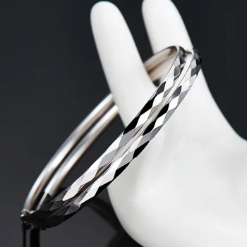 Серьги-кольца из стерлингового серебра 925 пробы Для женщин, Увеличенные круглые серьги, Корейские серьги-обручи Большего размера