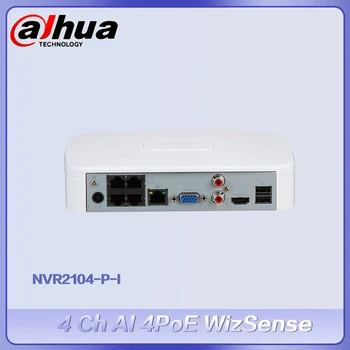 Сетевой видеорегистратор Dahua NVR NVR2104-P-I с 4 каналами Smart 1U 4PoE WizSense