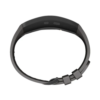 Силиконовый Ремешок для часов Samsung Galaxy Gear Fit2 Pro, Ремешок для Наручных часов Samsung Gear Fit 2 SM-R360-черный