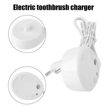 Сменное зарядное устройство для электрической зубной щетки Модель 3757 Подходит для подставки для зарядки зубной щетки Braun Oral-b D17 OC18 Штепсельная вилка ЕС, Великобритания