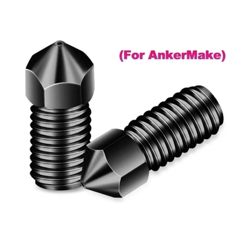 Сопло из закаленной твердостью Стали Металлическое Высокотемпературное для 3D-принтера Ankermake P9JB