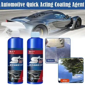 Средство для распыления покрытия Voor Auto 'S Snelle Detail Spray Auto Dubbele Wax Voor Laag Coating Auto Spray 'S Hydrofoob Nano-Coatin V3B3