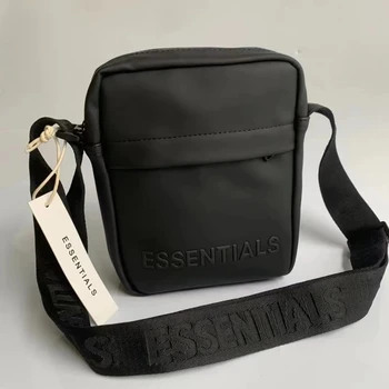 Сумка Первой Необходимости, мужская поясная сумка, Повседневная нагрудная сумка в стиле хип-хоп с буквенным оформлением, женская Черная сумка через плечо, модная вечеринка