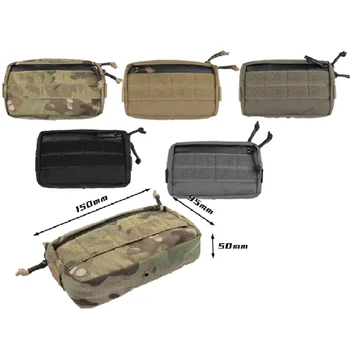 Уличный Страйкбол Военная Тактика Multicam CP Camo Из необработанной ткани GPP + Многоцелевая Горизонтальная сумка для аксессуаров для инструментов