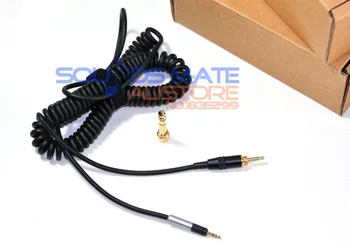 Универсальные Сменные Спиральные Наушники DJ Extended Cable Провод Для Наушников Sennheiser HD598 HD595 HD518 HD558 1-3 м