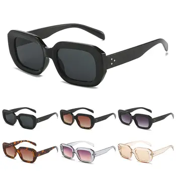 Уникальные солнцезащитные очки-бабочки, Нерегулярные Солнцезащитные очки Большого размера, Ретро-Модные панк-Градиентные прямоугольные Солнцезащитные Очки, Очки UV400Eyewear