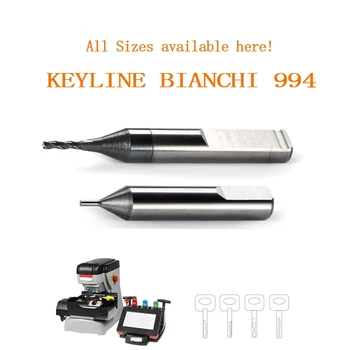 Фреза Tracer Point Совместима с копировальным станком Keyline Bianchi laser 994 для лазерных ключей, слесарных инструментов