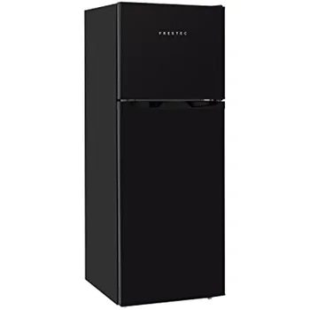 Холодильник Frestec объемом 4,7 куб. см, мини-холодильник с морозильной камерой, Компактный холодильник, Небольшой холодильник с морозильной камерой.