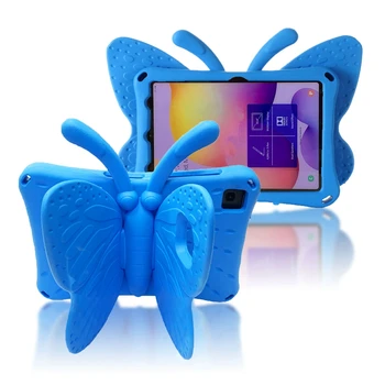Чехол для Samsung Galaxy Tab S6 Lite S5E SM-P610 P615 T860 T865 T720 T725 с милой мультяшной бабочкой, детские чехлы из пищевых материалов