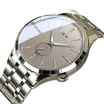 Швейцарский люксовый бренд I & W CARNIVAL, Японские Автоматические механические мужские часы MIYOTA, Сапфировые люминесцентные водонепроницаемые часы C621