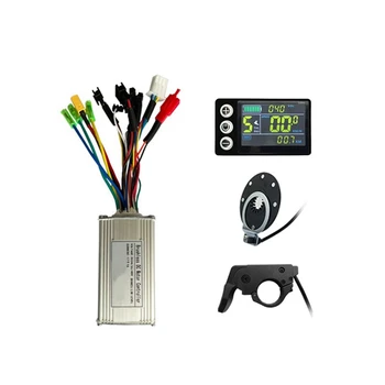 Электрический скутер, литиевая батарея, модифицированный цветной экран LCD-S866, прибор 17A, контроллер, усилитель мощности, дроссельная заслонка, Замена